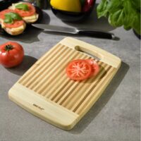 Tocator din bambus, univeral, lemn, 27 x 19 x 1,8 cm, Kinghoff