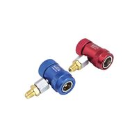 Set cuple rapide, conectori de service 90° pentru aparat de aer conditionat, 1234YF, Satra 