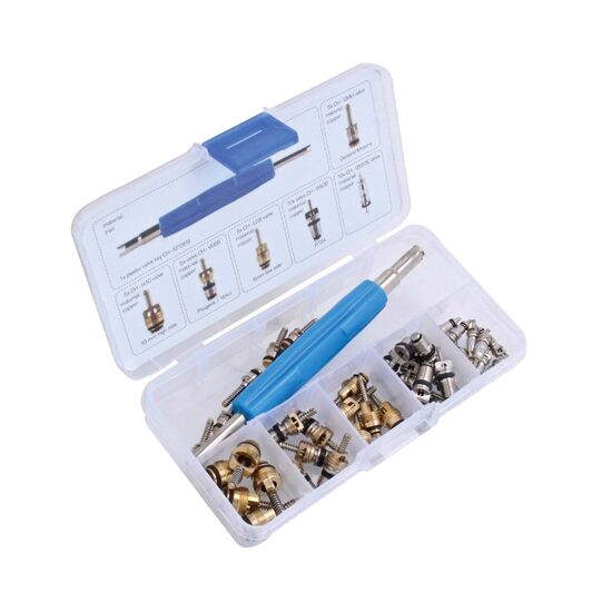 Set supape pentru aer conditionat, 41 piese, Asta 
