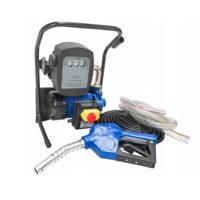 Pompa pentru transfer combustibil, motorina,  cu contor,  220 V  600 W, 40 l/min, Verke