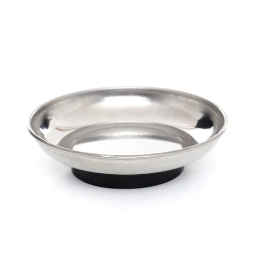 Tava magnetica, Recipient rotund 150mm Silver