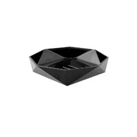 Sapuniera, recipient pentru sapun, model diamant, negru  Sepio
