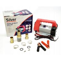 Pompa transfer combustibil, ulei rosie CPN 12V Silver