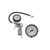 Pistol umflat roti, manometru, 0 - 16 bar, 1/4", Satra