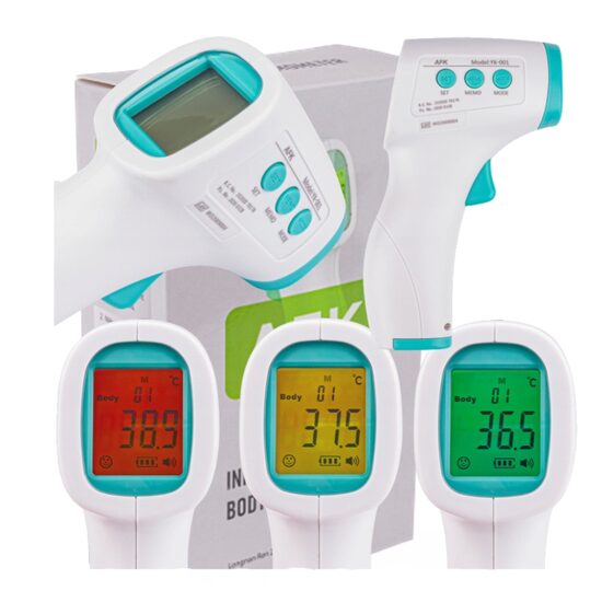 Termometru electric cu laser infrarosu fara contact, Powermat