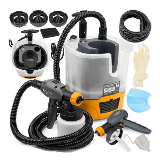 Pistol pentru vopsit electric, pulverizator, 950 W, Powermat 