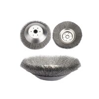 Perie de sarma adaptabila la motocoasa, 200mm, Powermat