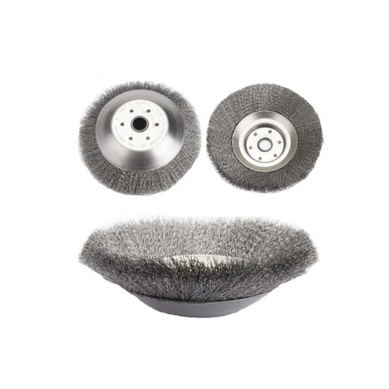 Perie de sarma adaptabila la motocoasa, 200mm, Powermat