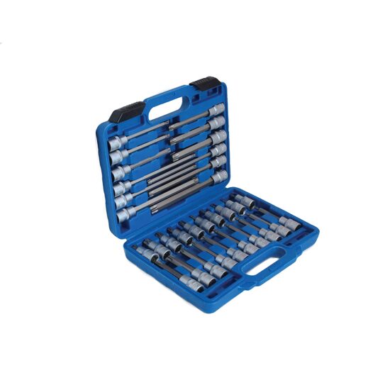 Trusa biti si imbusuri 1/2 " 32 elemente,  Satra T20, T25, T27, T30, T40, T45, T50, T55, T60, T70