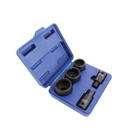 Trusa tubulare de impact, 12 colturi, 1/2" 14-32 mm, 5 piese, Asta