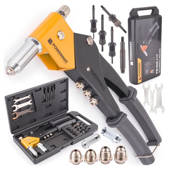 Cleste manual pentru nituit,  3 in 1, Powermat