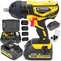 Pistol de impact, 450 Nm, acumulator 20V 3Ah, Powermat