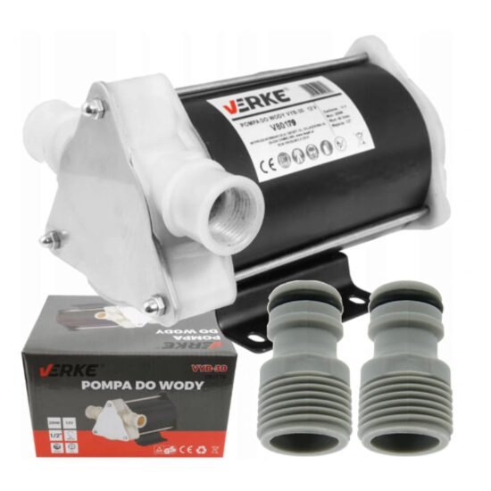 Pompa transfer lichide 12V 40L/min 200W Verke