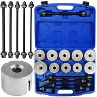 Trusa extractoare, de extragere rulment 27 piese Silver