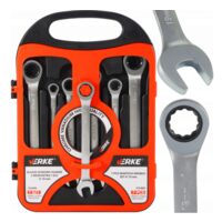 Set chei inelare articulate cu clichet 7 piese 8-19mm Verke