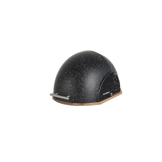 Cutie pentru paine, marmorata, negru, 37x26,5x19 cm, Klausberg