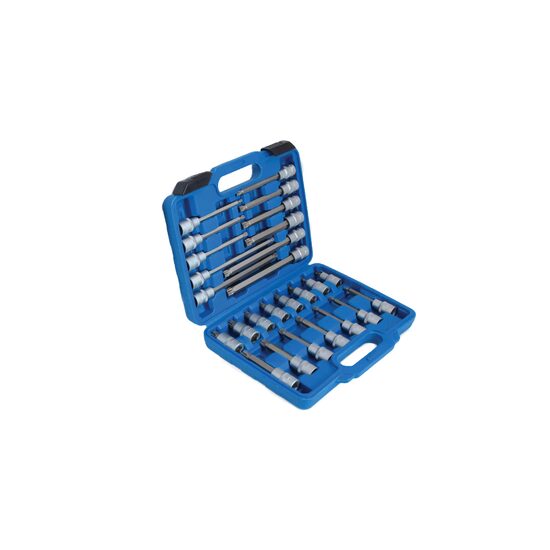 Trusa biti, imbusuri M, 26 piese 1/2, M5, 6, 8, 9, 10, 12, 14,16 mm Satra