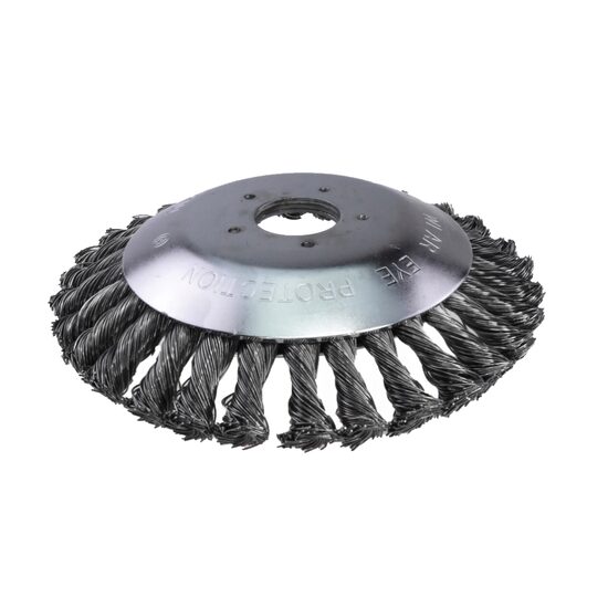 Perie de sarma pentru motocoasa, 25.4-200 mm, Silver