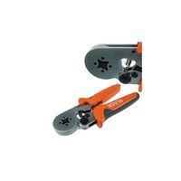 Cleste pentru sertizare, sertizeaza cabluri de: 0.25-10 mm2 Black
