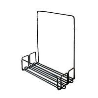 Raft pentru baie, 31 cm, metalic, negru, Sepio