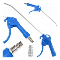 Pistol de suflat aer cu duza lunga 26cm, conexiune 1/4", Verke