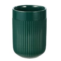 Suport pentru periute dinti, verde, din ceramica, Sepio
