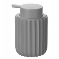 Dozator manual de sapun lichid, 100ml, gri, model contemporan, Sepio