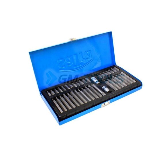 Trusa biti bituri imbusuri canelate torx 40 piese Satra