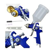 Pistol pentru vopsit, capacitate 600 ml duza 1.4 mm 5 bari, Silver
