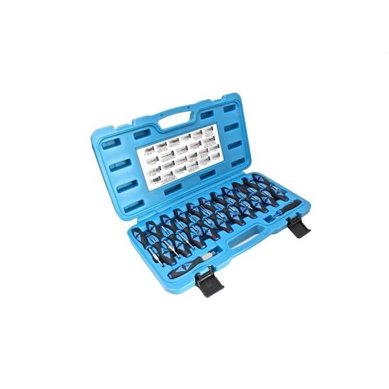 Trusa universala pentru demontat mufe, conectori, sistem electric 23 piese Satra