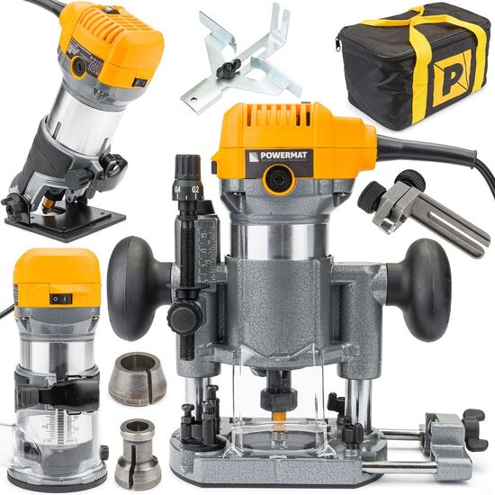 Freza lemn 3 in1 oberfreza, 2000 W, Powermat