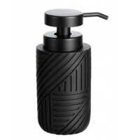  Dozator manual de sapun lichid, negru mat, 120ml, Sepio
