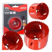Carota bimetal pentru lemn, fier, pvc, 57mm Verke