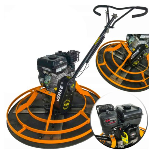 Elicopter slefuitor pentru finisate beton, motor 5CP BRIGGS & STRATTON, 92CM, greutate 94KG Verke