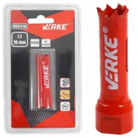 Carota bimetal pentru lemn, fier, 16mm Verke
