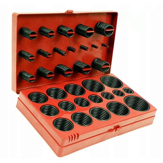Set de 419 inele oring resistente la ulei  Silver