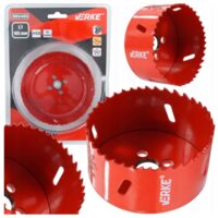 Carota bimetal pentru lemn, fier, pvc, 105mm Verke