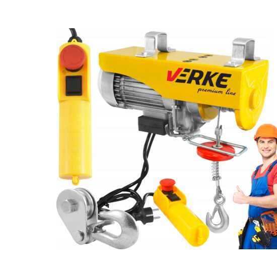 Electropalan 400 / 800 Kg, Macara Electrica, Troliu, Verke