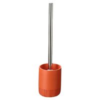 Perie wc cu suport, Rosu, design modern, Sepio
