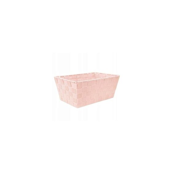 Cos organizator pentru cosmetice, roz, 30x20x13 cm, Sepio