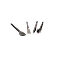 Set de 4 dalti pentru beton rotopercutor SDS Max 250 mm Silver