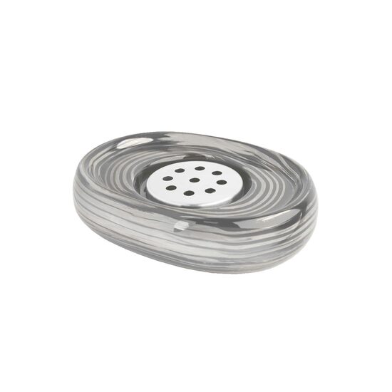 Sapuniera din ceramica, Gri, Sepio

