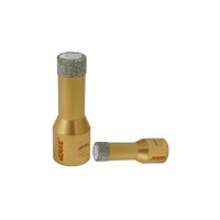 Carota diamantata pentru placi ceramice, marmura, piatra naturala, gresie, beton 16 mm Verke
