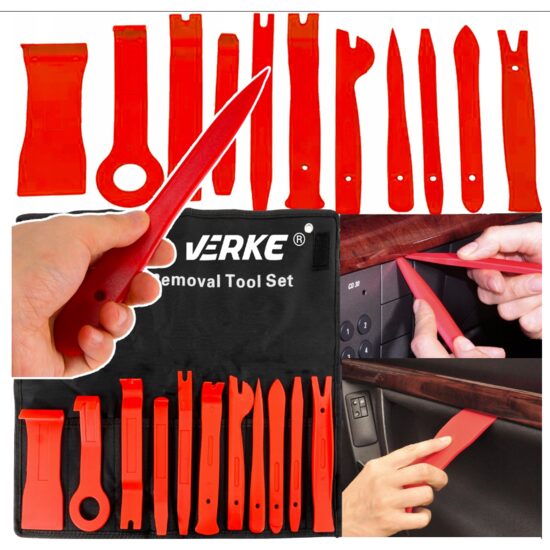 Set extractoare auto pentru tapiterie, benzi auto  11 elemente Verke