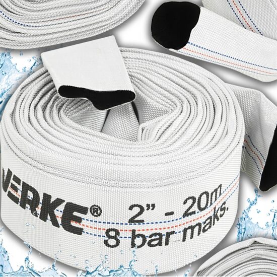 Furtun apa tip pompier 8 bari, 2"20 metri, Verke
