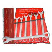 Set chei combinate, fixe si inelare 6 piese 34, 36, 38, 41, 46, 50 mm Verke profesionale