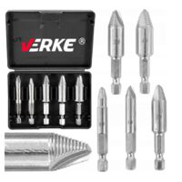 Set de 5 extractoare pentru suruburi rupte 6-14mm Verke