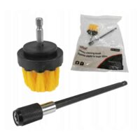 Perie de curatare cu extensie pentru bormasina 150mm Silver