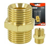 Niplu cu filet exterior, 1/2, alama, Verke