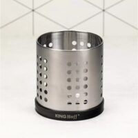 Recipient pentru tacamuri, inox 12,4 x 13,4 x 13 cm, Kinghoff